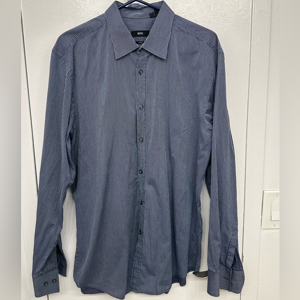 Hugo Boss Men’s Button Down Slim Fit Shirt